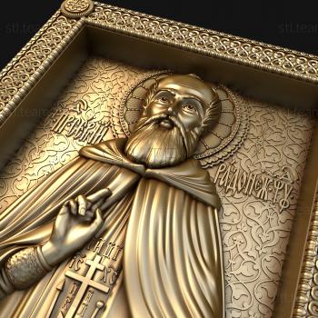 3D model St. Sergius of Radonezh (STL)